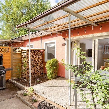 Gemutliches Tinyhouse Bungalow Mit Kamin & Sauna Am See Joachimsthal Εξωτερικό φωτογραφία