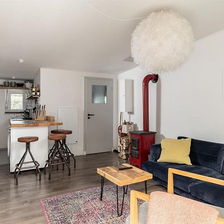 Gemutliches Tinyhouse Bungalow Mit Kamin & Sauna Am See Joachimsthal Εξωτερικό φωτογραφία