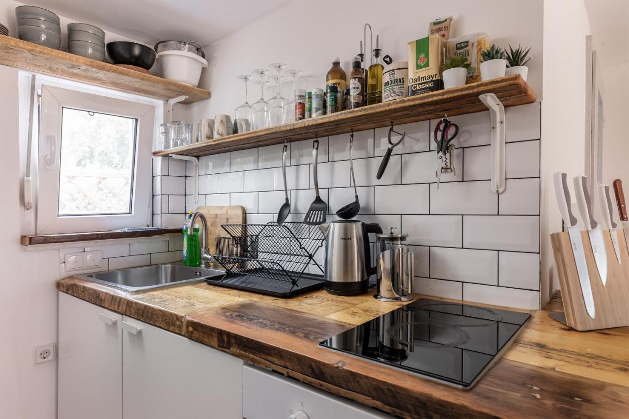 Gemutliches Tinyhouse Bungalow Mit Kamin & Sauna Am See Joachimsthal Εξωτερικό φωτογραφία