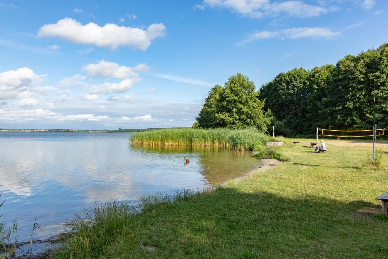 Gemutliches Tinyhouse Bungalow Mit Kamin & Sauna Am See Joachimsthal Εξωτερικό φωτογραφία
